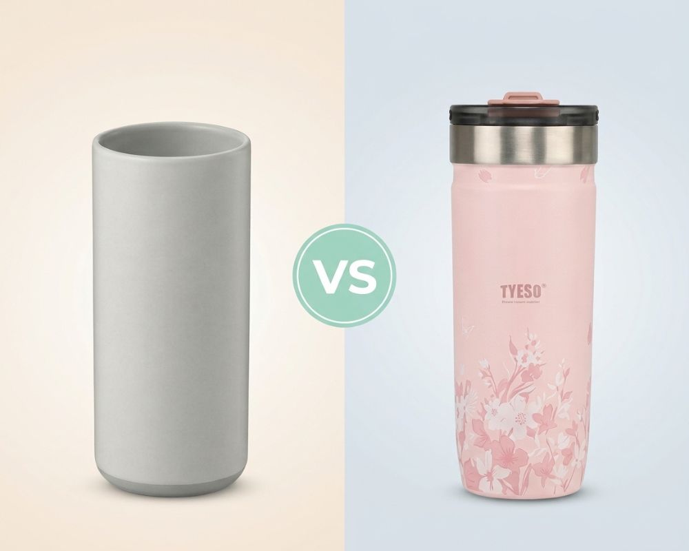 Ceramic vs Stainless Steel Tumbler: Pros, Cons & Key Differences